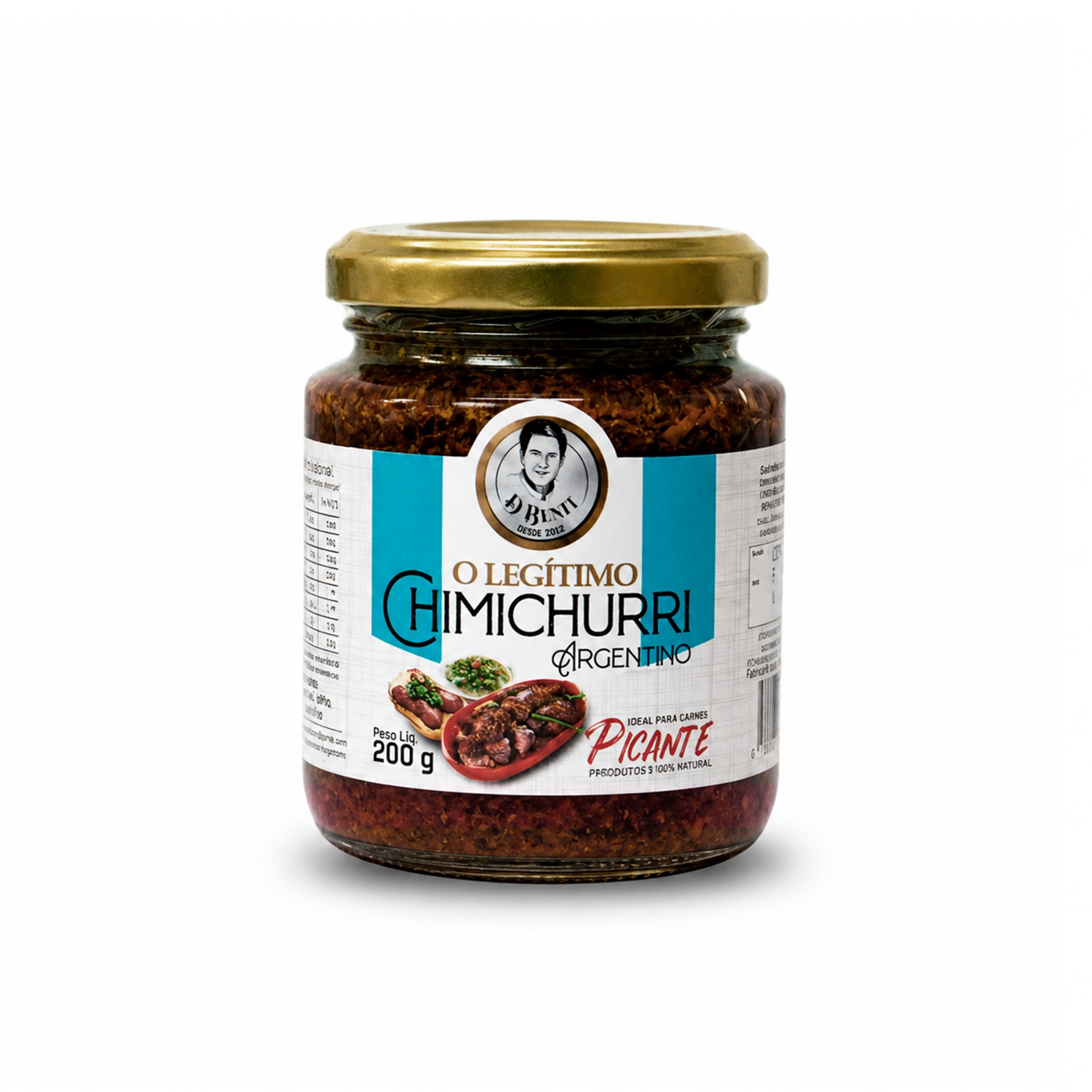 Molho Chimichurri Dbenit picante 200 gr